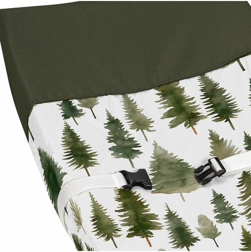 Woodland Pine Tree Collection Changing Pad Cover - alt image 3