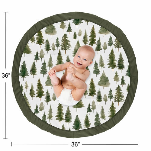 Woodland Pine Tree Collection Playmat - alt image 3