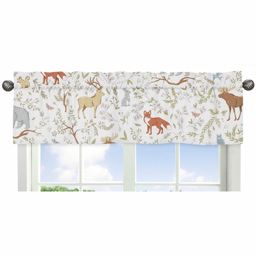 Woodland Toile 11 Piece Bumperless Crib Bedding Collection - alt image 2