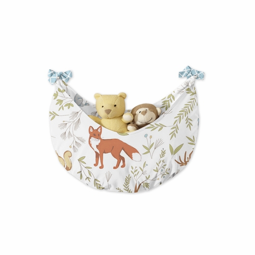 Woodland Toile 11 Piece Bumperless Crib Bedding Collection - alt image 3