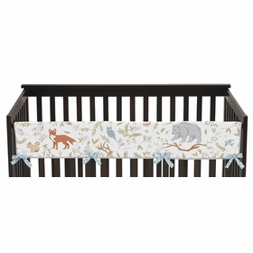 Woodland Toile Collection Long Rail Guard Cover