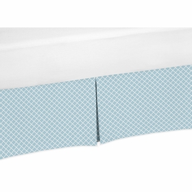 Woodland Toile Collection Queen Bed Skirt
