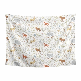 Woodland Toile Collection Wall Tapestry - 60in. x 80in.