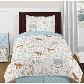 Woodland Toile Twin Bedding Collection