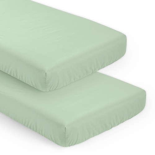 Woodsy Navy, Mint and Grey Collection 5 Piece Crib Bedding - alt image 5