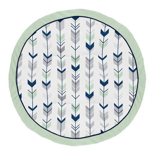Woodsy Navy, Mint and Grey Collection Playmat
