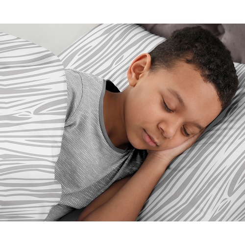 Woodsy Navy, Mint and Grey Twin Bedding Collection - alt image 2