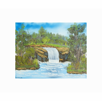 Bubbling Brook Waterfall - Print