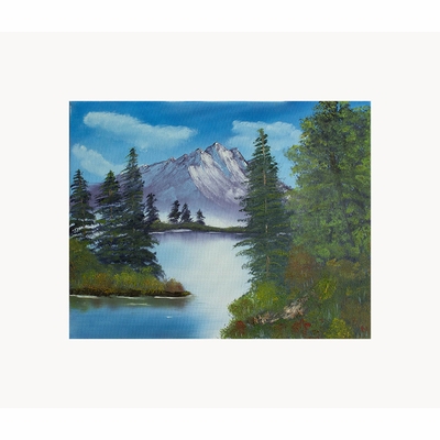Evergreen Mountain Lake - Print