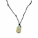 Impression Jasper and Leather Pendant Necklace