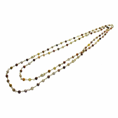 Laguna Lace Agate Links Necklace