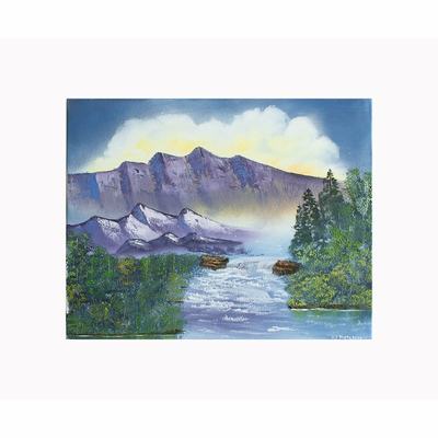 Purple Mountain Rapids - Print