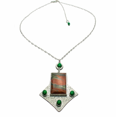 Red Creek Jasper and Malachite