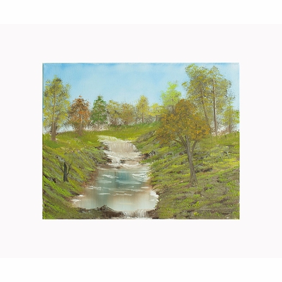 Springtime Bubbling Brook - Print