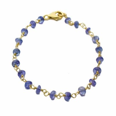 Tanzanite Link Bracelet