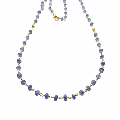 Tanzanite Links Necklace