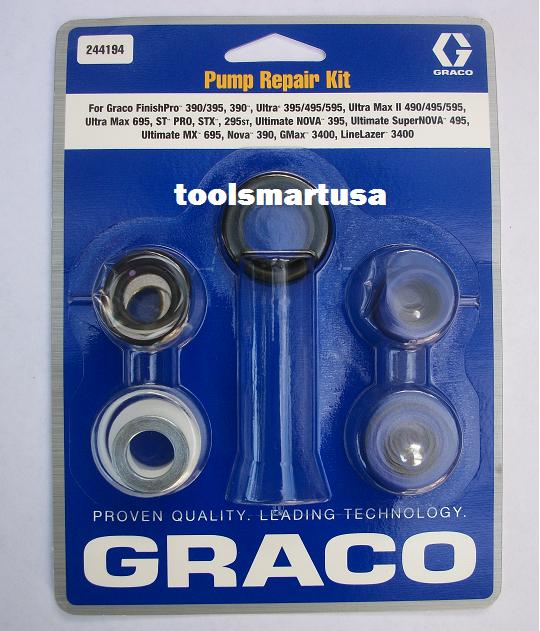 Graco Pump Repair Kit 244194 244-194