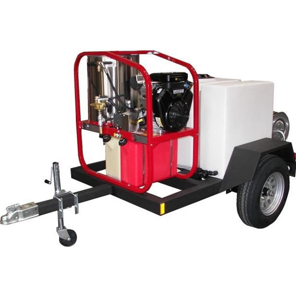 Hydrotek Power Washer Trailer and Water Tank Package T185SKH/SK30005VH
