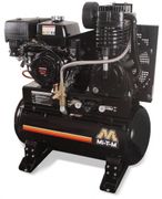 Mi-T-M Two Stage Gasonline 30 Gallon Tank Mounted Air Compressor ABS-13H-30H