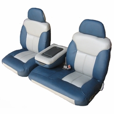 1995-1998 Chevrolet/GMC Extended Cab Pickup Front 60/40 Bench, Rear Bench & Head Rest Covers Seat Upholstery Kit U115