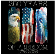 250 YEASRS OF FREEDOM-1776-2026-(T-SHIRT-HOODIE-LONG SLEEVE T)
