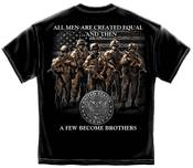 ALL MEN ARE CREATED EQUAL...THEN A FEW BECOME BROTHERS-(2-SIDED PRINT) ALL MEN ARE CREATED EQUAL...THEN A FEW BECOME BROTHERS-(2-SIDED PRINT)