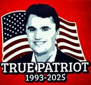 CHARLIE KIRK-TRUE PATRIOT-(T-SHIRT-LONG SLEEVE T-HOODIE)