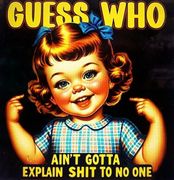 GUESS WHO AIN'T GOTTA EXPLAIN SHIT TO NO ONE-(T-SHIRT-LONG SLEEVE T-HOODIE)