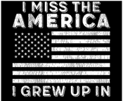 I MISS THE AMERICA I GREW UP IN-(T-SHIRT-HOODIE-LONG SLEEVE T)
