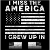 I MISS THE AMERICA I GREW UP IN-(T-SHIRT-HOODIE-LONG SLEEVE T) I MISS THE AMERICA I GREW UP IN-(T-SHIRT-HOODIE-LONG SLEEVE T)