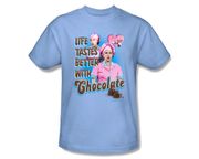 I LOVE LUCY-LIFE TASTES BETTER WITH CHOCOLATE