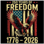 AMERICA-250 YEARS OF FREEDOM-1776-2026
