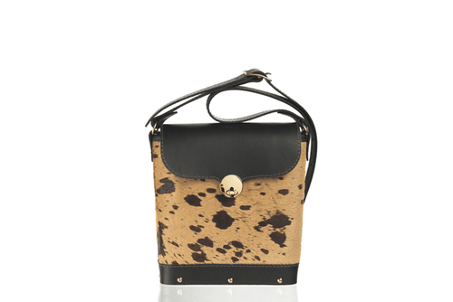 Express Small Gold-Black Hide