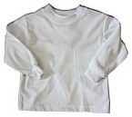Bailey Boys White Knit, White Trim, Knit Boys SS Onesie