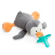WubbaNub Grey Penguin Pacifer_