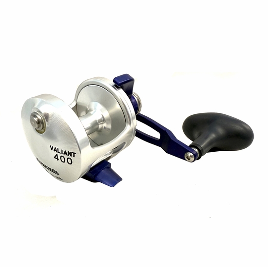 Accurate Boss Valiant BV-400-SMPB Conventional Reel - Silver Matte Purple