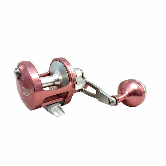 Accurate Boss Valiant BV2-400-PS Conventional Reel - Pink/Silver