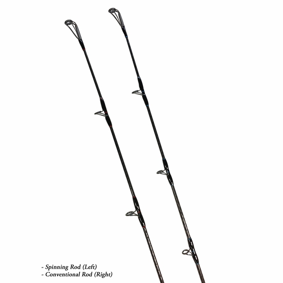Black Hole Cape Cod Special Jigging 350g 52B Conventional Rod - Black ...