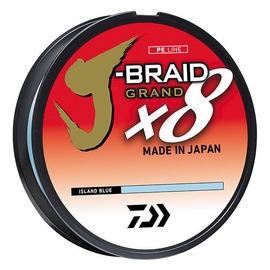 Daiwa J-Braid Grand 8X Braid 300 Yard Spools | Island Blue