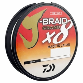 Daiwa J-Braid Grand 8X Braid 300 Yard Spools | White