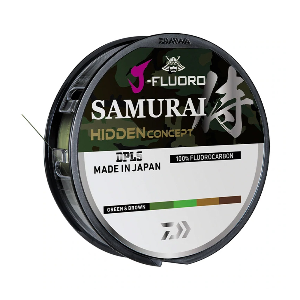 Daiwa JFluoro Samurai Hidden Concept Fluorocarbon Line 220 Yard Spools