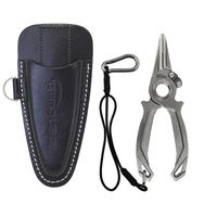 Danco Premio Angelzange Aus Titan - 16 Cm Zange Mit Austauschbaren Schneiden, Lederscheide & Lebenslanger Garantie