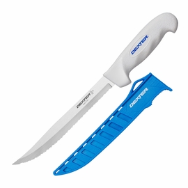 Dexter 8in Tiger Edge Scalloped Knife with Edge Guard
