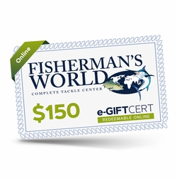 Fisherman's World e-Gift Certificates