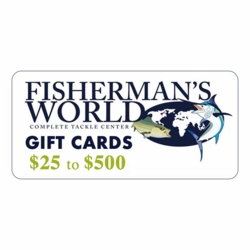 Fisherman's World Gift Card