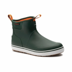 Grundens Deck-Boss Ankle Boots | Green