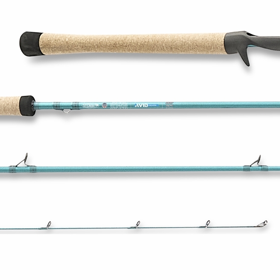St. Croix 2024 Avid Inshore ASIC76HMF Casting Rod