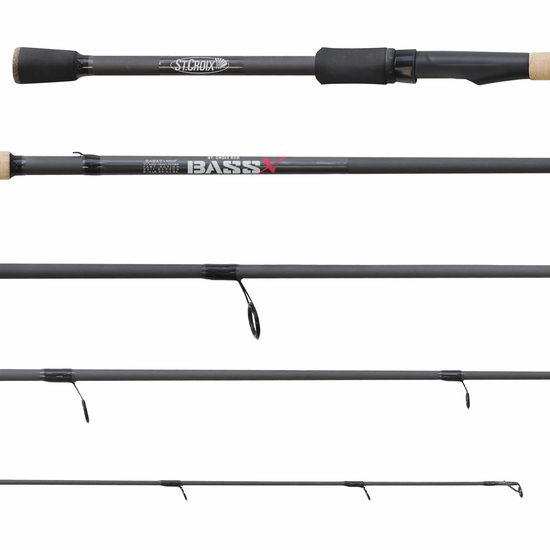 St. Croix Bass X BASX71MHF Spinning Rod