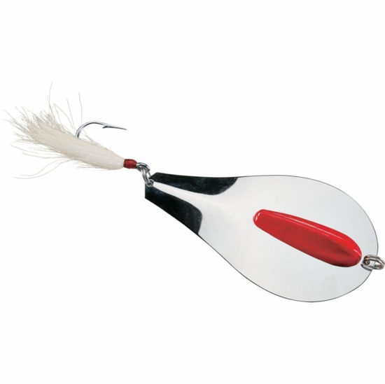 Cuillère Tony Maja Bunker #4 - Chrome - 8 15 Oz - Leurre De Pêche En Mer