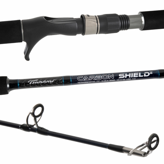Tsunami Carbon Shield III Big Bait TSCSHDBBCIII771XH Conventional Rod